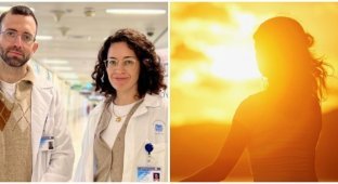 An Israeli woman almost lost her sight after looking at the sun for half an hour following advice from TikTok (2 photos)