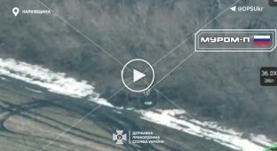 Border guards destroyed the enemy long-range visual surveillance complex Murom-P