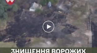 Operators of 126TRO drones destroyed: two 120-mm mortars and two formations of enemy warheads and PMMs