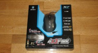 Компьютерная мышка A4Tech X7 XL-750 BF (на конкурс)