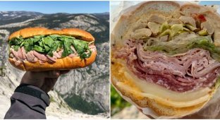 30 вкусных и необычных сэндвичей, которые очень хочется съесть (31 фото)