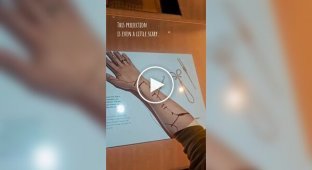 Проектор для обучения медиков