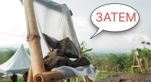 Навіщо індонезійці одружують каміння (5 фото)