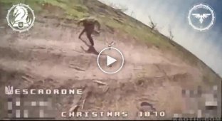 Підбірка відео попадань дронів-камікадзе у російських окупантів