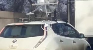 Ukraine, Odessa. What times are such and electric cars