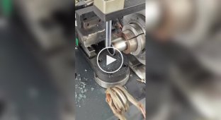 Induction heating of a metal part
