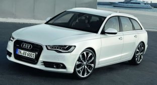 Компания Audi представила новый A6 Avant (70 фото)