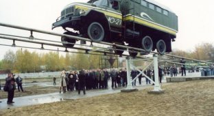 Струнный транспорт Юницкого (15 фотографий)