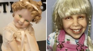 Creepy dolls that look like they are possessed by the forces of evil (18 photos)