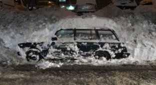 Как в России убирают снег (18 фото)