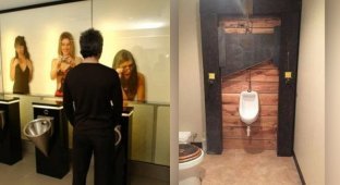 17 bathrooms where it's easy to forget why you came (17 photos)
