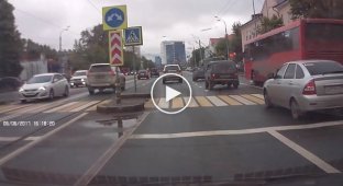 Наезд на пешеходов в Казани
