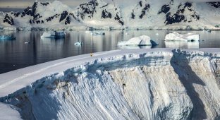 Удивительная река Антарктиды: исчезает и появляется, как феникс (9 фото)