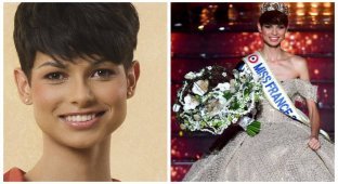 Everyone is unhappy! The title “Miss France” was won by a girl with short hair (4 photos)