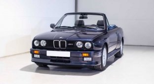 Luxury coupe-cabriolet BMW M3 E30 sold for $102,000 (10 photos)