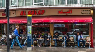Арабский квартал в Лондоне (21 фото)