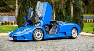Редкий и легендарный автомобиль Bugatti EB110 GT 1996 года (20 фото)