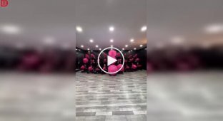 It's not just a dance: Indian performers with umbrellas put on a hypnotic show