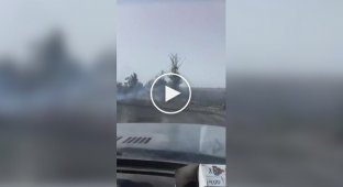 Occupier films the result of successful work by Ukrainian soldiers