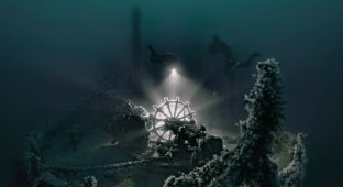 Чарующая и пугающая атмосфера морских глубин (17 фото)