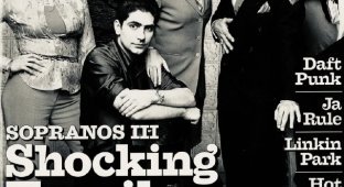 Archive of the day: The iconic photoshoot of the Sopranos cast for Rolling Stone (6 photos)