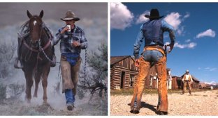 Полевая мода: почему ковбои надевали сразу две пары штанов? (7 фото)