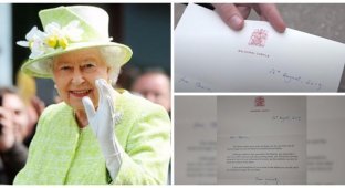 Российский школьник захотел попрактиковаться в английском и прислал письмо королеве Елизавете II. Она ответила (2 фото)