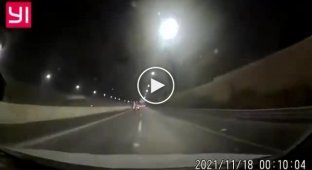 На шоссе взорвался заминированный мотоцикл