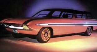 Ford Aurora - уникальный концепт 1964 года, оборудованный первой навигационной системой (3 фото)