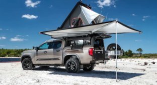 A special kung that turns an Amarok into a motorhome (6 photos)