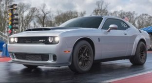 Dodge представили прощальный Challenger SRT Demon 170 (3 фото + 2 видео)