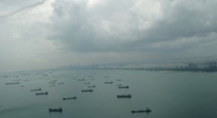 Порт в Сингапуре (13 фотографий)