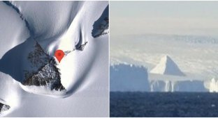 Experts exposed the "pyramid", which was allegedly found in Antarctica (6 photos)