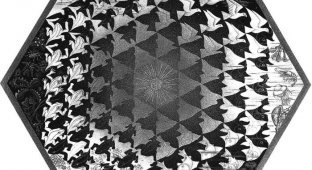 Рисунки MC Escher