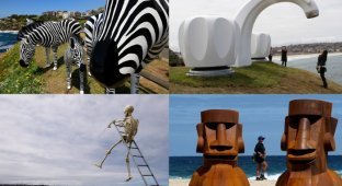Выставка «Скульптуры у моря-2011» в Австралии (19 фото)