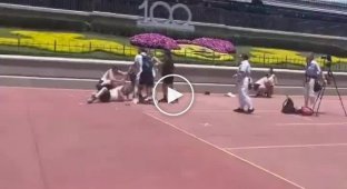 Two families got into a fight at the Disney park