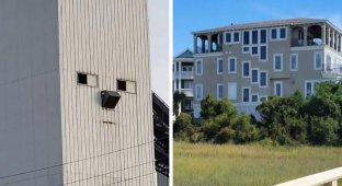27 scary and ridiculous buildings that only fire will help (28 photos)