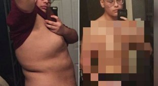 Сбросил лишний вес, чтобы изменить свою жизнь (5 фото)