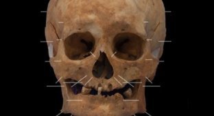 Ученые воссоздали лицо шотландца, жившего 600 лет назад (3 фото)