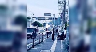 Вежливость в Японии на дорогах