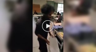 A British man showed what migrants living in a hotel are fed