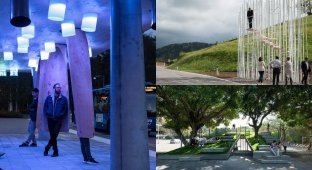 Tasteful waiting: a selection of unusual or very practical bus stops from around the world (18 photos)