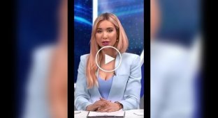 Гость засмотрелся на телеведущую