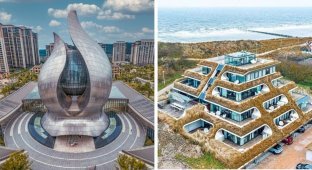 18 amazing architectural structures, the design of which seems to have been worked on by aliens (19 photos)