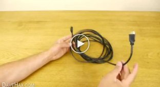 Как лучше всего хранить кабели, чтобы они не запутались между собой