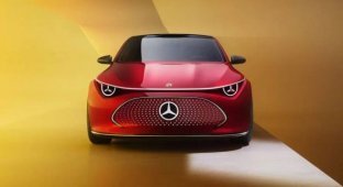Mercedes presented the Concept CLA Class (6 photos + 2 videos)
