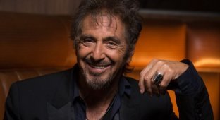 Al Pacino celebrates his 83rd birthday: archival footage of the actor (15 photos)