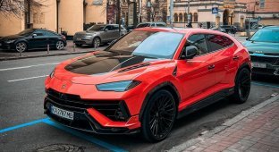 The coolest Lamborghini Urus was brought to Ukraine (3 photos)