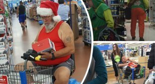 Экстравагантные покупатели Walmart (26 фото)