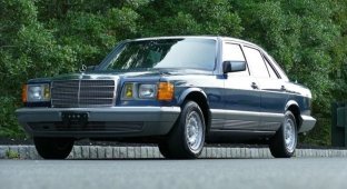 Diesel Mercedes-Benz 1983, which could only be bought in America (27 photos + 3 videos)